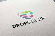 Drop Color | Letter D Logo