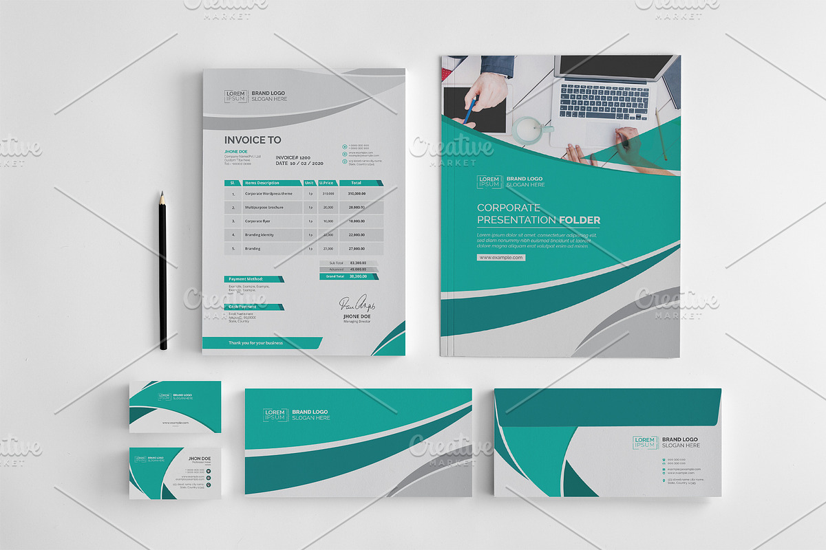 Branding Identity in Stationery Templates - product preview 8