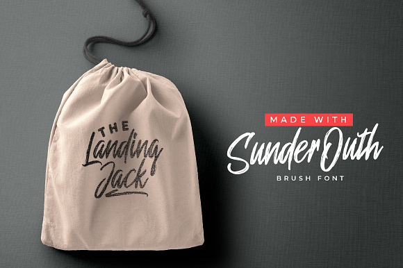 Sunder Outh Brush Font in Script Fonts - product preview 2