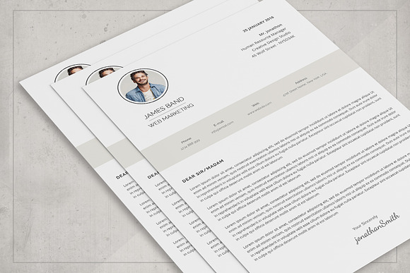 Bundle Resume  in Resume Templates - product preview 2