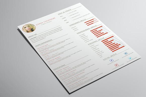 Bundle Resume  in Resume Templates - product preview 3