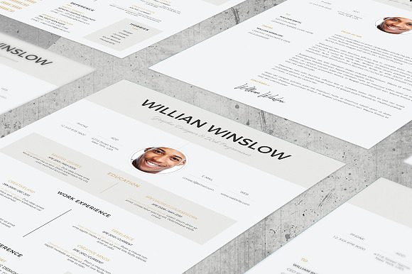 Bundle Resume  in Resume Templates - product preview 5