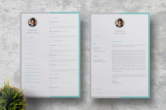 Bundle Resume  in Resume Templates - product preview 8