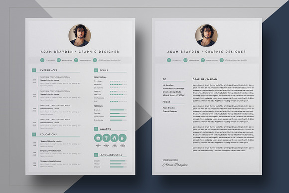 Bundle Resume  in Resume Templates - product preview 10