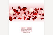 Blood cells banners