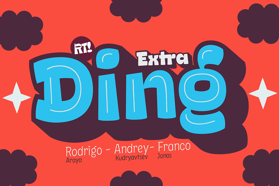 Ding Extra -50% in Display Fonts - product preview 8