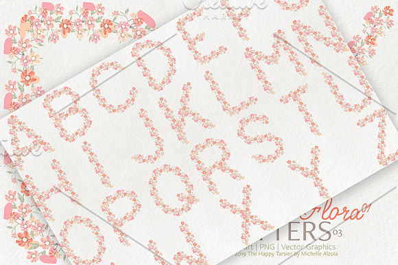 Valentine Flora 01 - Letters 03 in Illustrations - product preview 1