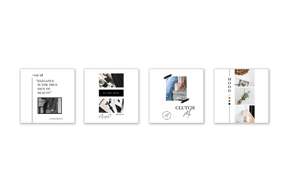 ANIMATED Instagram Minimalist Post in Instagram Templates - product preview 7