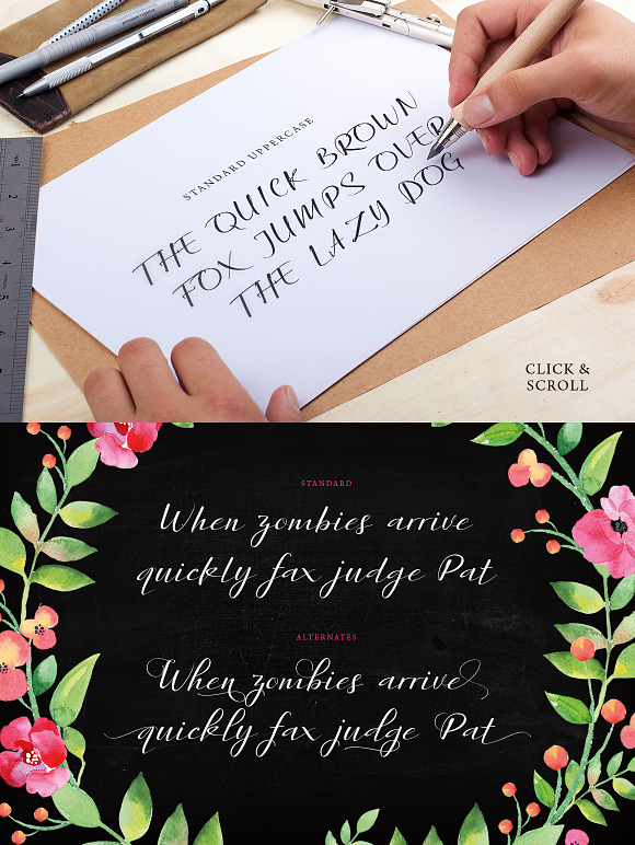 Rambies - Handwritten Calligraphy in Calligraphy Fonts - product preview 1
