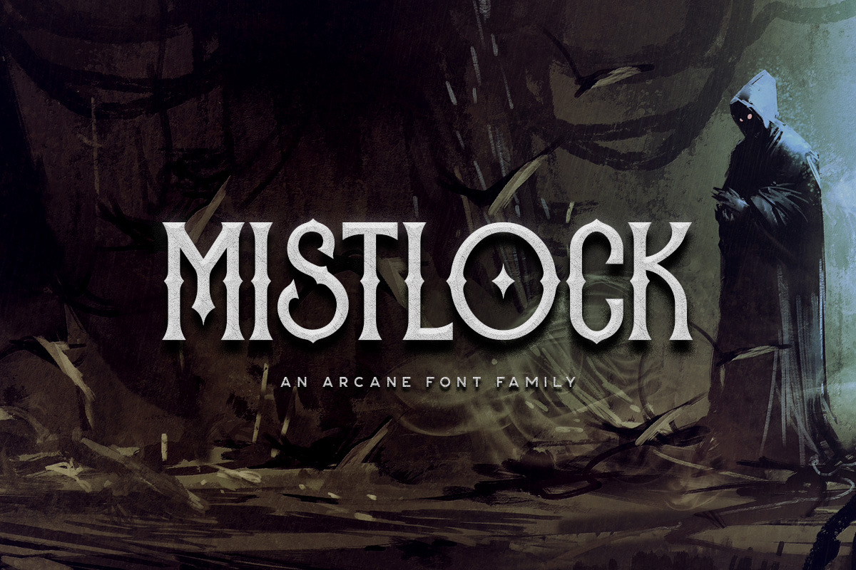 Mistlock Typeface in Display Fonts - product preview 8