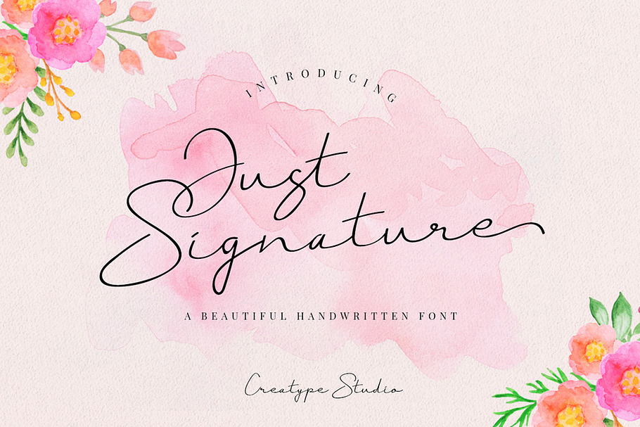 Just Signature Script in Signature Fonts - product preview 8