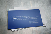Loop Travel Tour Business Card