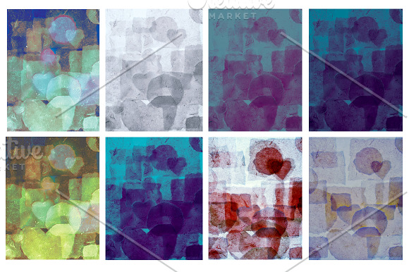 Abstract background -collage. in Textures - product preview 1