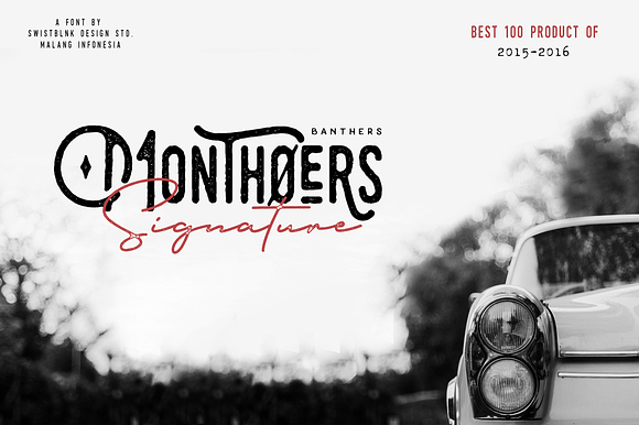 Monthoers Signature - Font Duo in Hipster Fonts - product preview 11