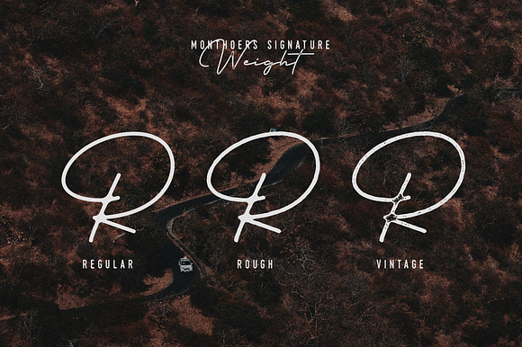 Monthoers Signature - Font Duo in Hipster Fonts - product preview 14