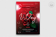 Valentines Day Flyer Template V20