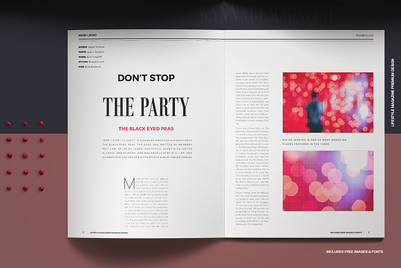 WANNABE magazine in Magazine Templates - product preview 7