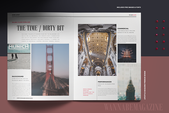 WANNABE magazine in Magazine Templates - product preview 8