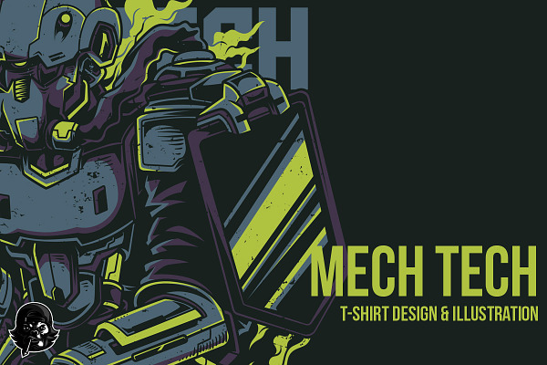 Mech Tech Illustration