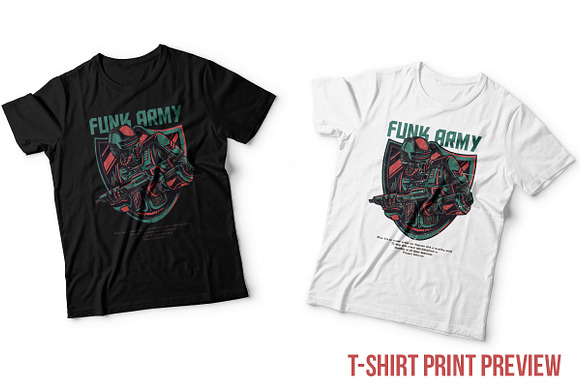 Funk Army Illustration in Illustrations - product preview 4
