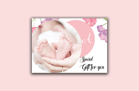 Photography Gift Card in Postcard Templates - product preview 1