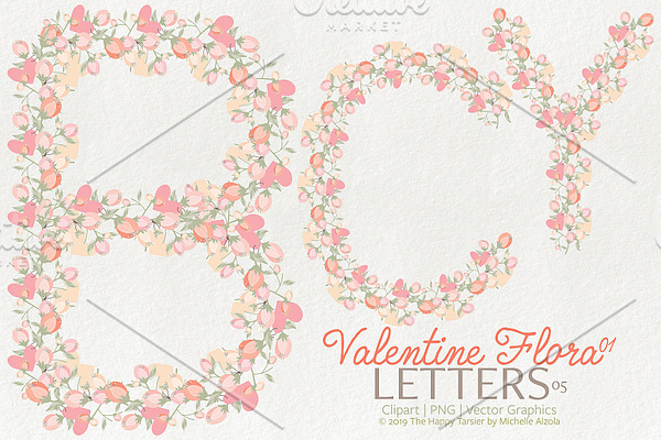 Valentine Flora 01 - Letters 05