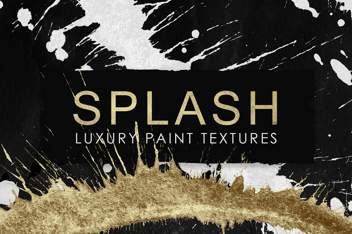 Splash Luxury Paint Backgrounds in Textures - product preview 8