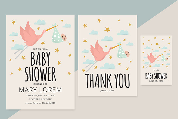 Baby Shower Invitation Templates