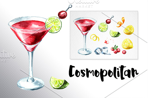 Cocktail party in Illustrations - product preview 11