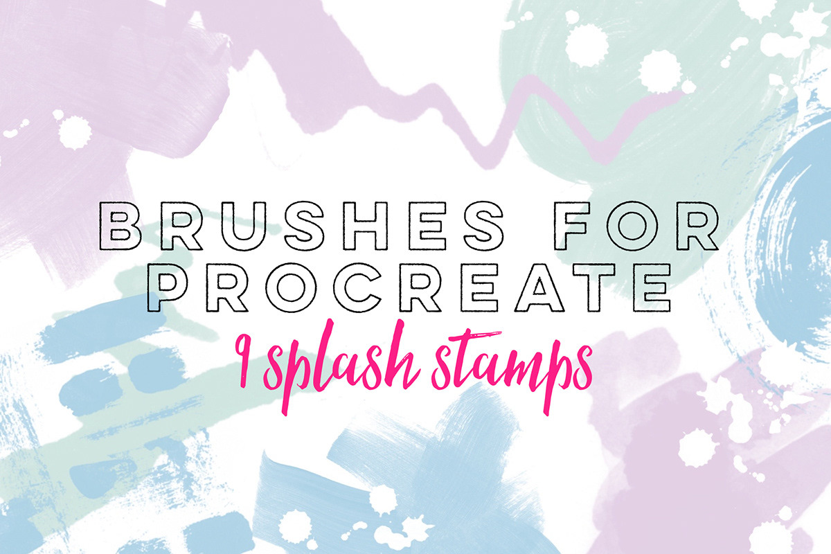 9 Splash Stamps - Procreate Brushes in Photoshop Brushes - product preview 8