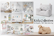 Kids Collection - 85 Mockup Bundle