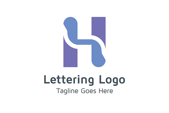 20 Logo Lettering H Template Bundle in Logo Templates - product preview 20
