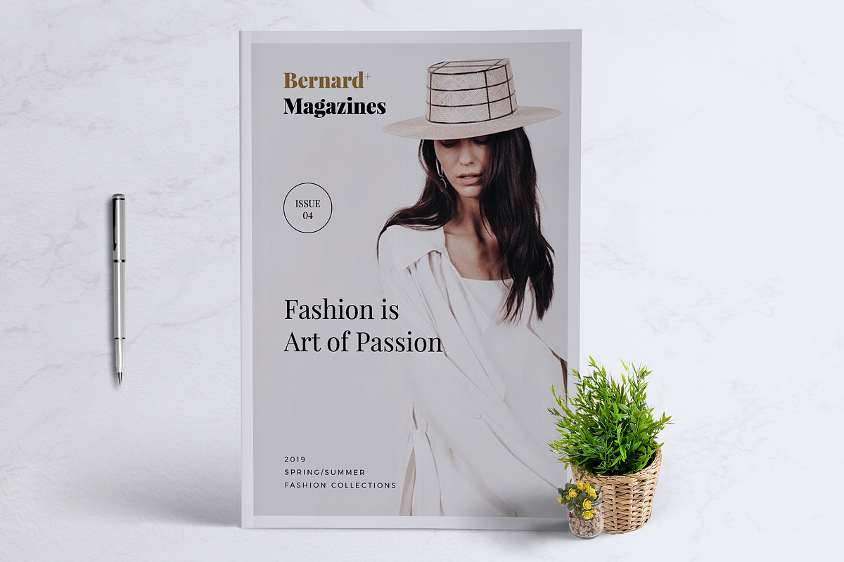 BERNARD - Fashion Magazine in Magazine Templates - product preview 8