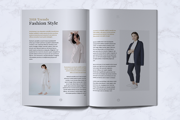 BERNARD - Fashion Magazine in Magazine Templates - product preview 3
