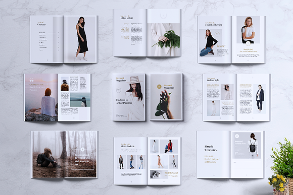 BERNARD - Fashion Magazine in Magazine Templates - product preview 7