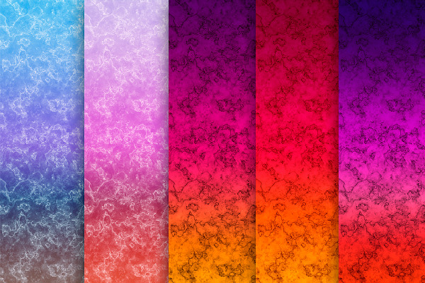 Marble Ombre 5 JPEG files