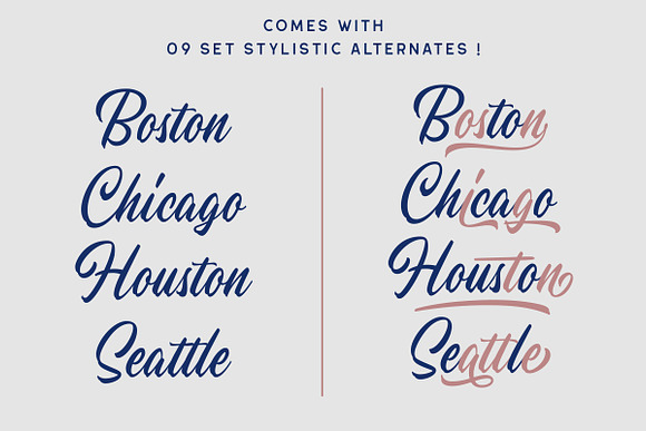 Hillstown Font Collection (+EXTRA) in Script Fonts - product preview 2