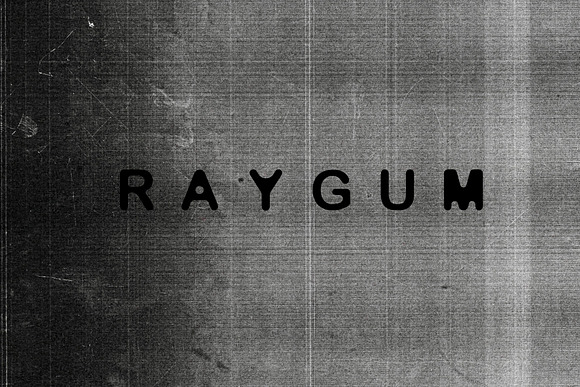 RayGum | Regular in Sans-Serif Fonts - product preview 3