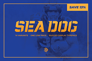 Sea Dog Bundle | Sports Display Font