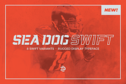 Sea Dog Swift | Sports Display Font