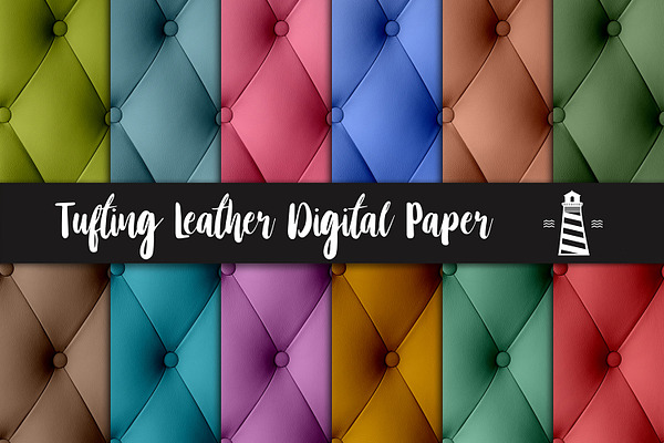 Tufted Papers - Upholstery Leather