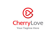 Letter C Love Logo