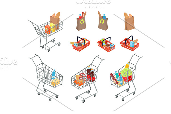 Variety of Bags and Trolleys in