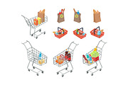 Variety of Bags and Trolleys in
