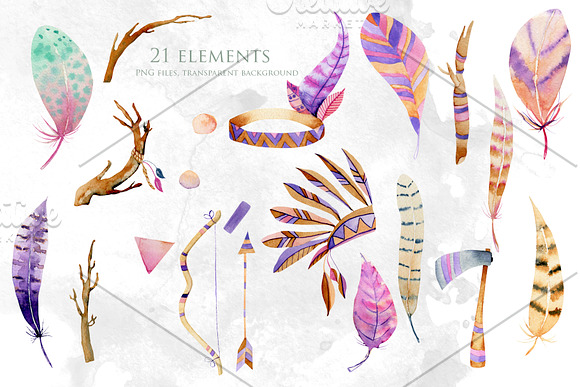 Wigwams collection. in Illustrations - product preview 2