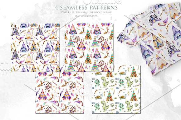 Wigwams collection. in Illustrations - product preview 4