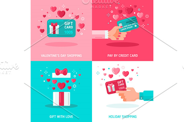 Gift Cards on Valentines Day