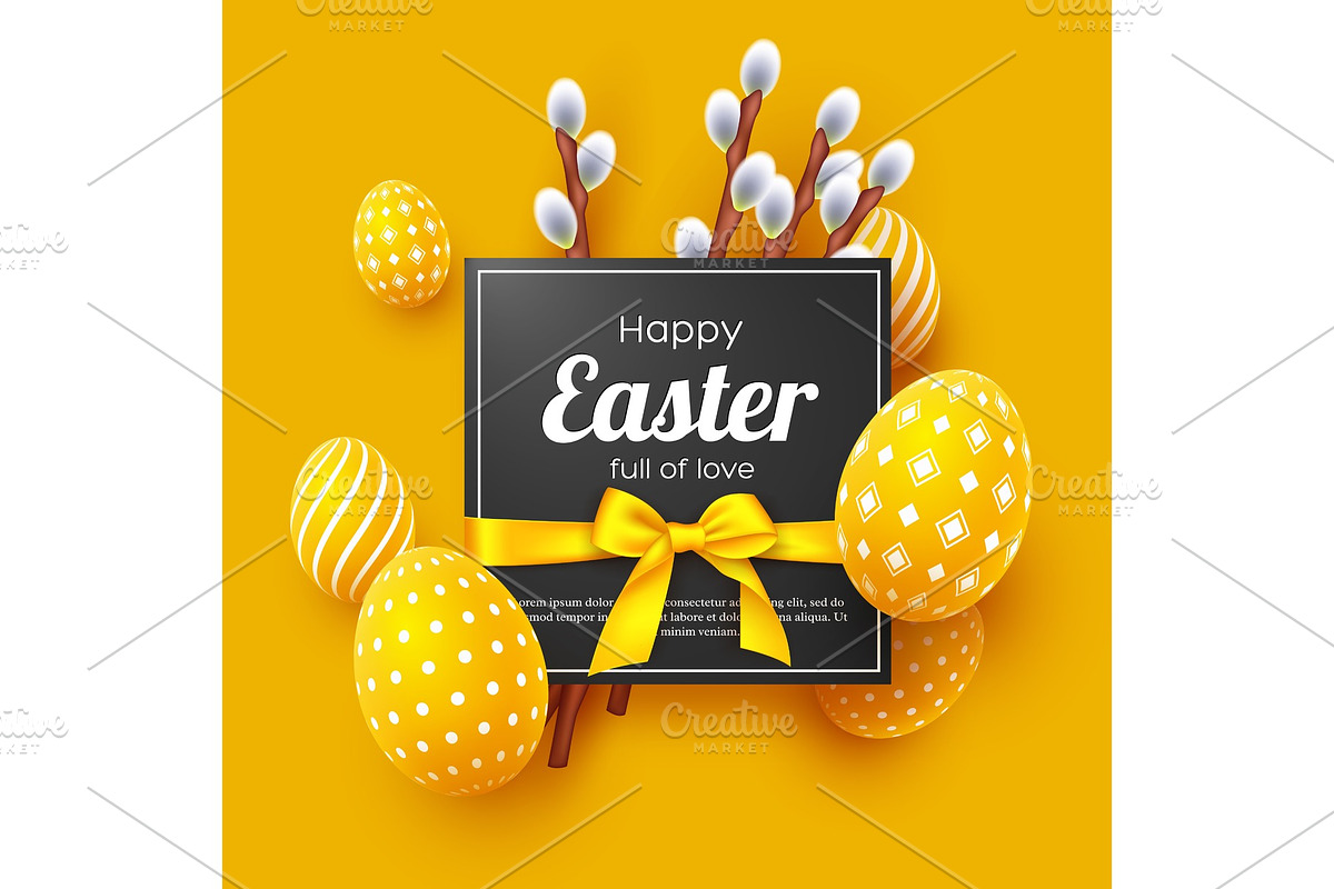 Easter holiday greeting card. in Illustrations - product preview 8