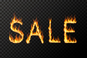 Hot fire SALE phrase