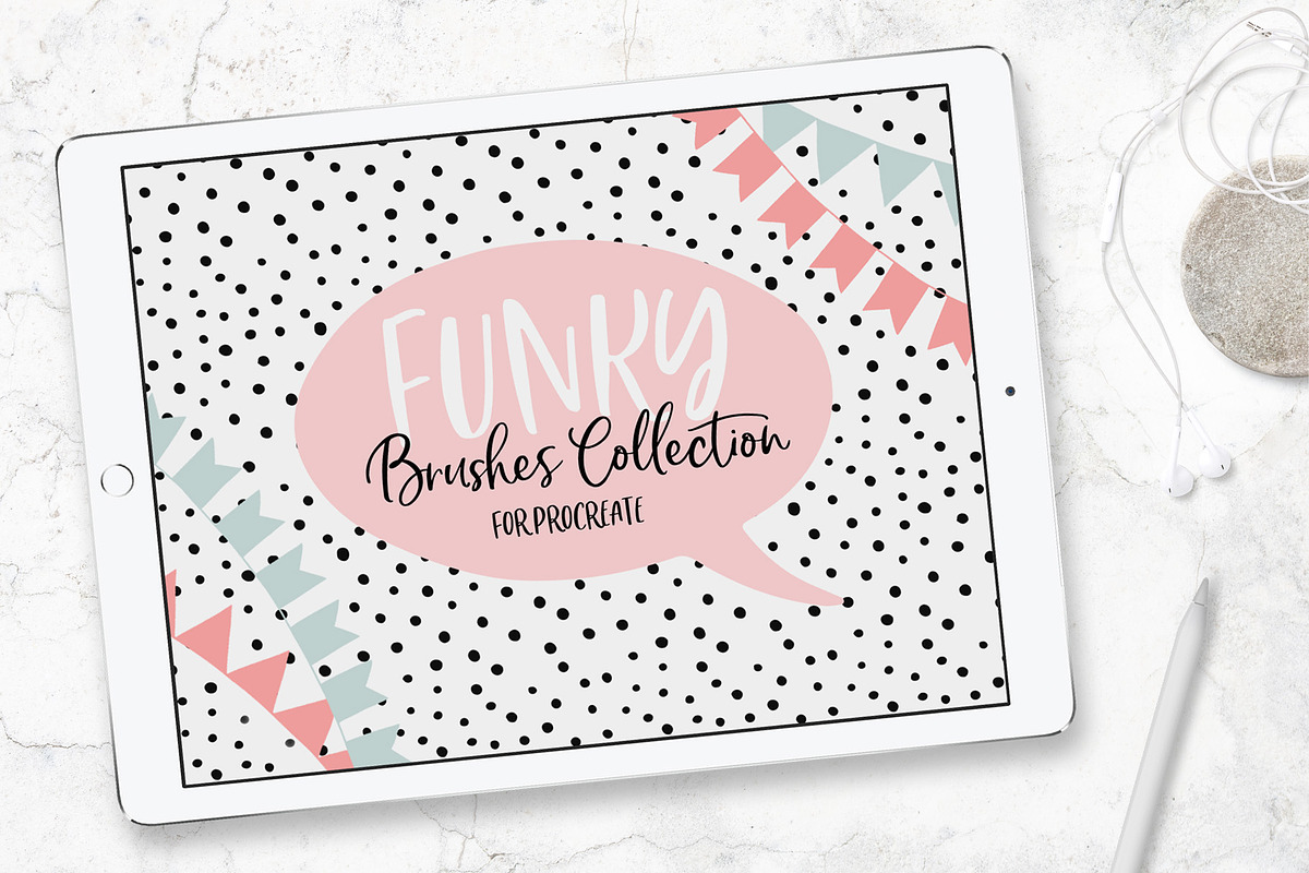 Funky Brushes Collection (Procreate) in Photoshop Brushes - product preview 8